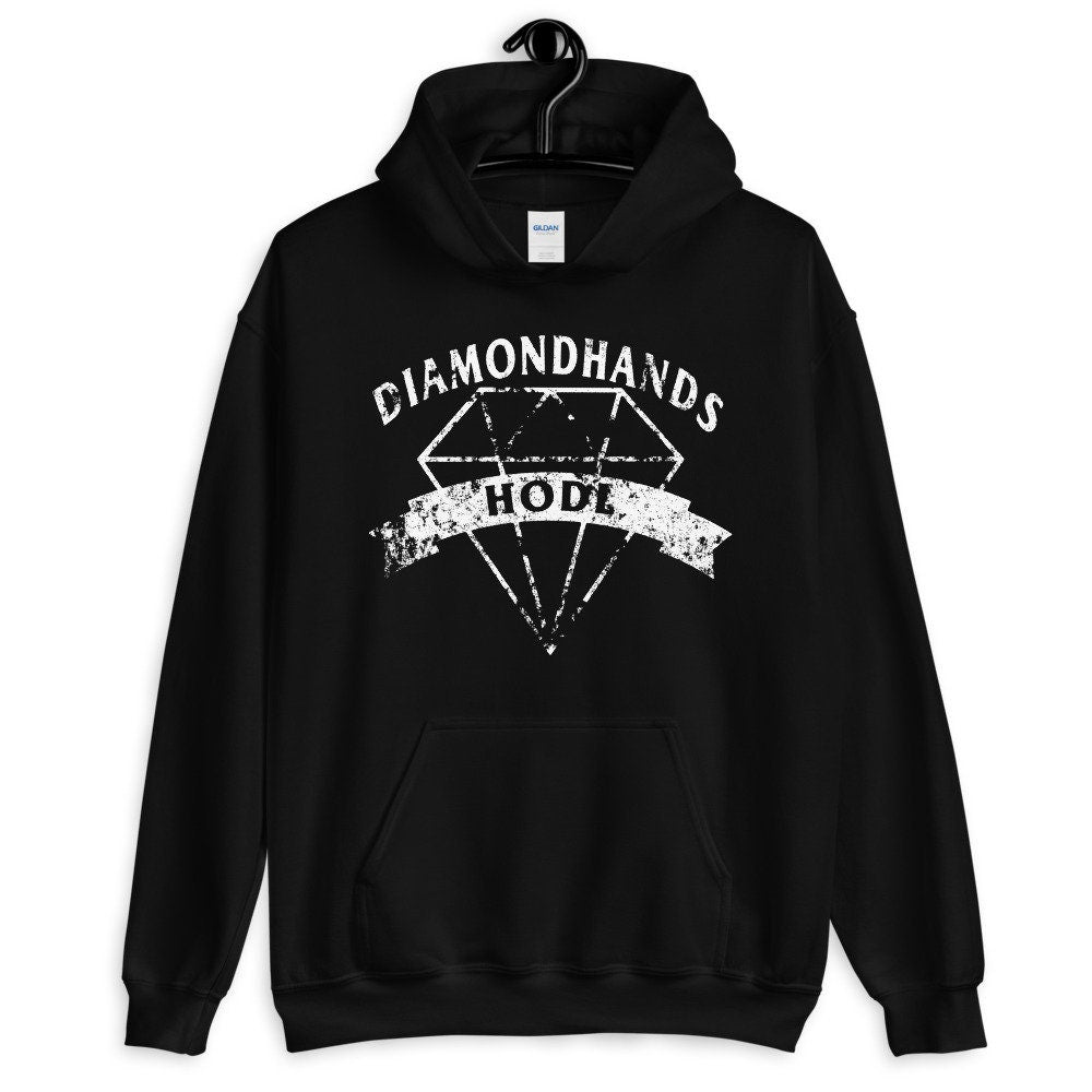 Diamond Hands Distress Hoodie