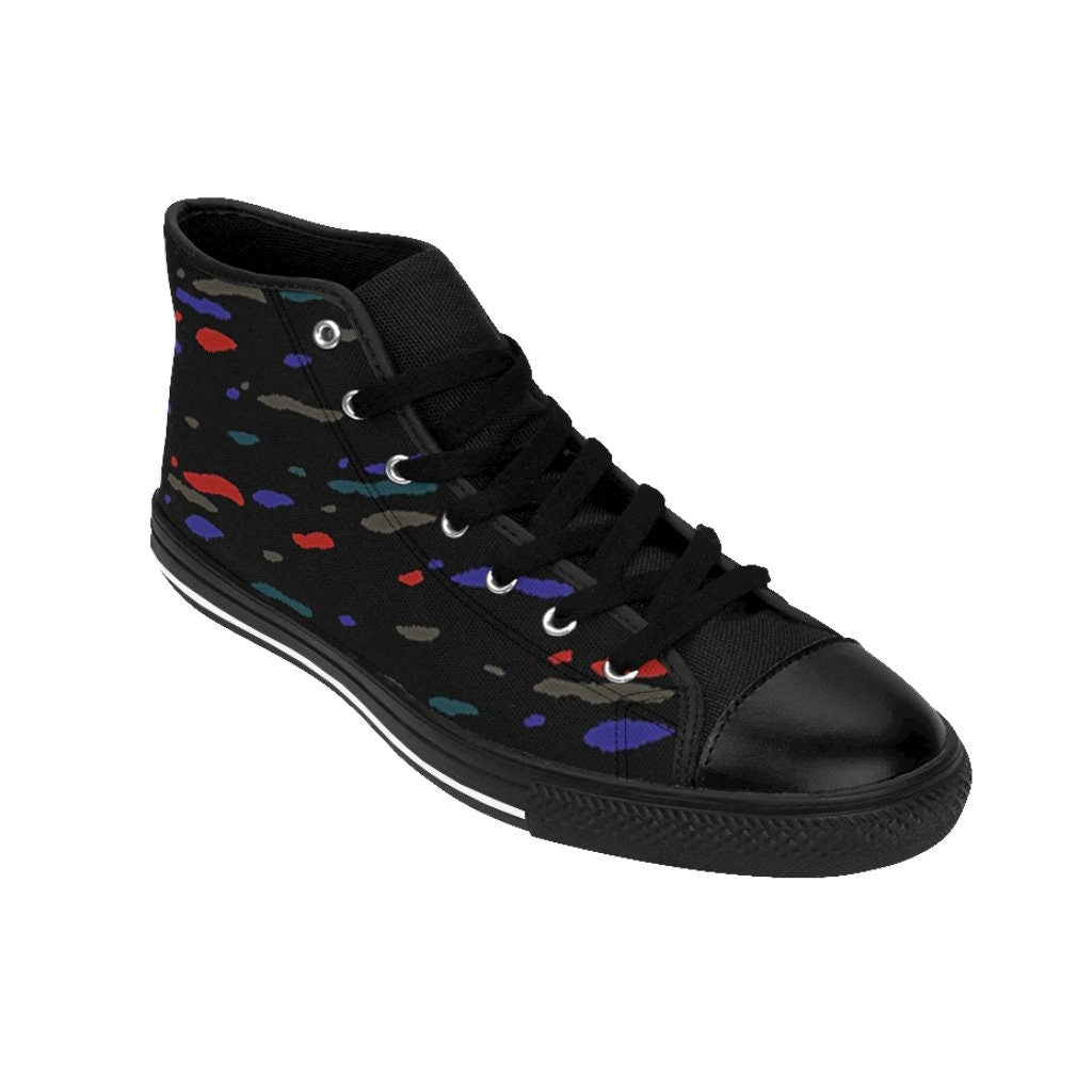 Race Confetti Men's High-top Sneakers