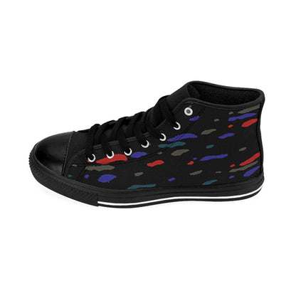 Race Confetti Men's High-top Sneakers