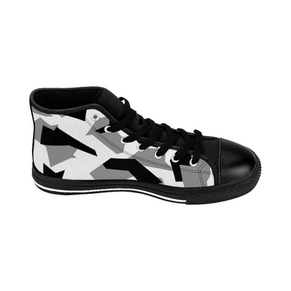 Digi Camo Men's High-top Sneakers