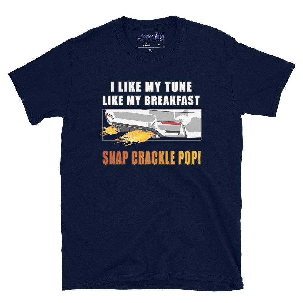 Snap Crackle Pop Tune Short-Sleeve Unisex T-Shirt