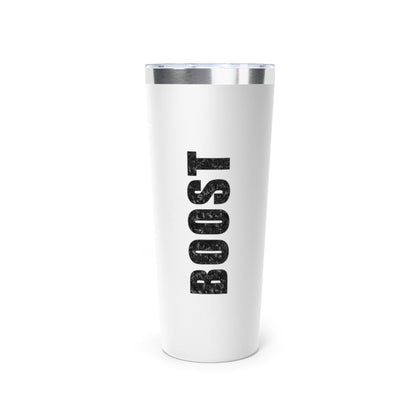 Forged Carbon Look Boost Copper Vacuum Insulated Tumbler, 22oz