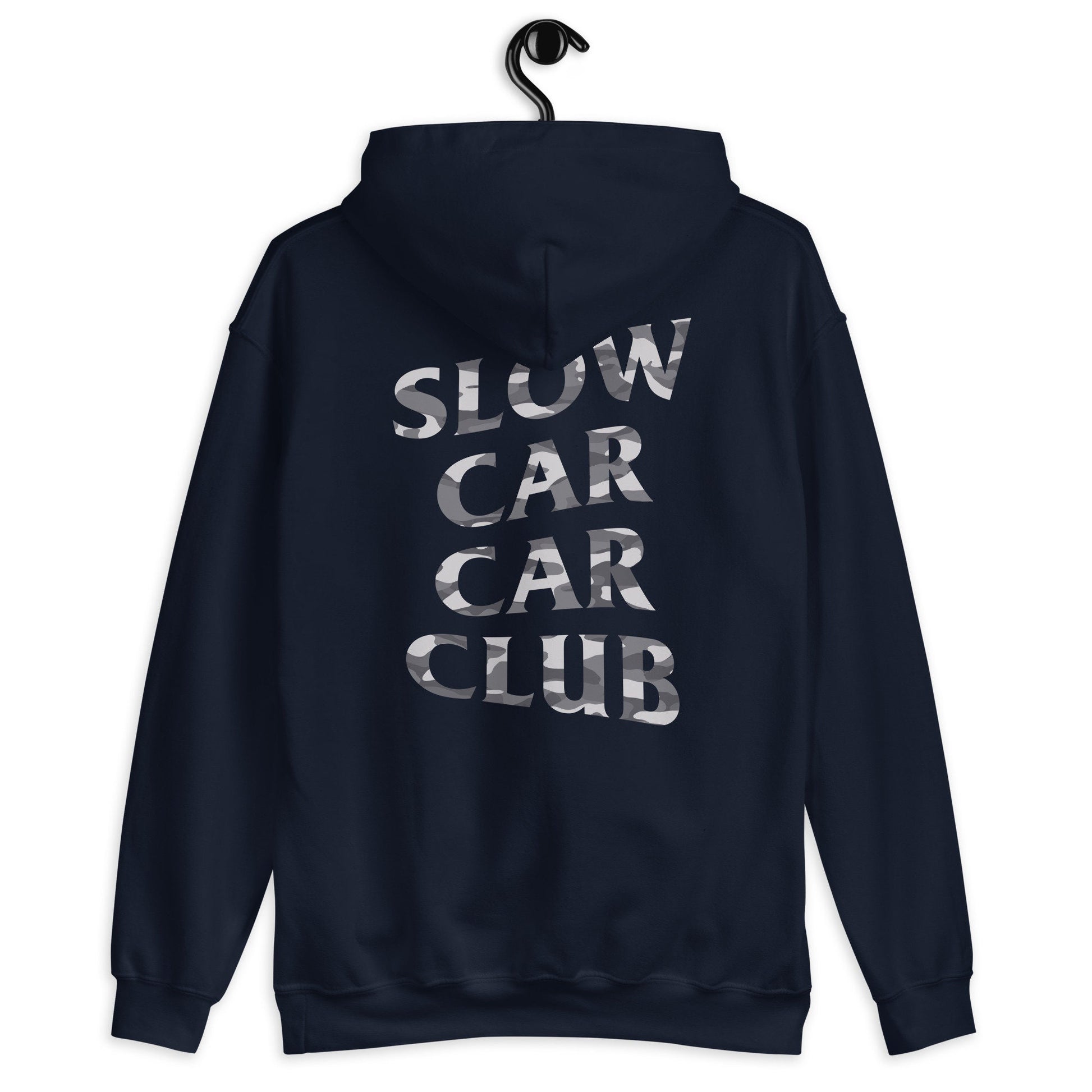 Slow Car Car Club Camo Hoodie