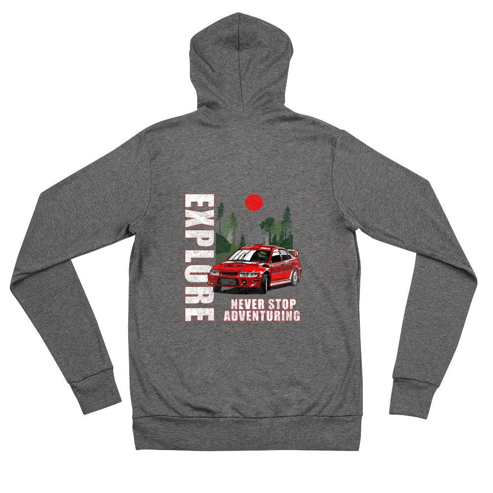 Explore Evo Outdoors Unisex Zip Hoodie