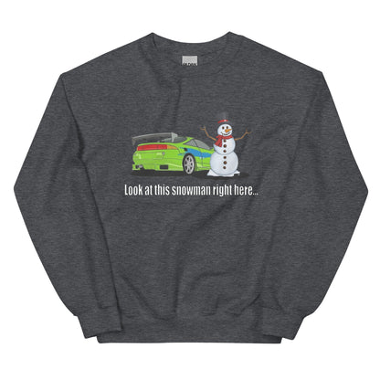 Look at this Snowman Unisex Sweatshirt