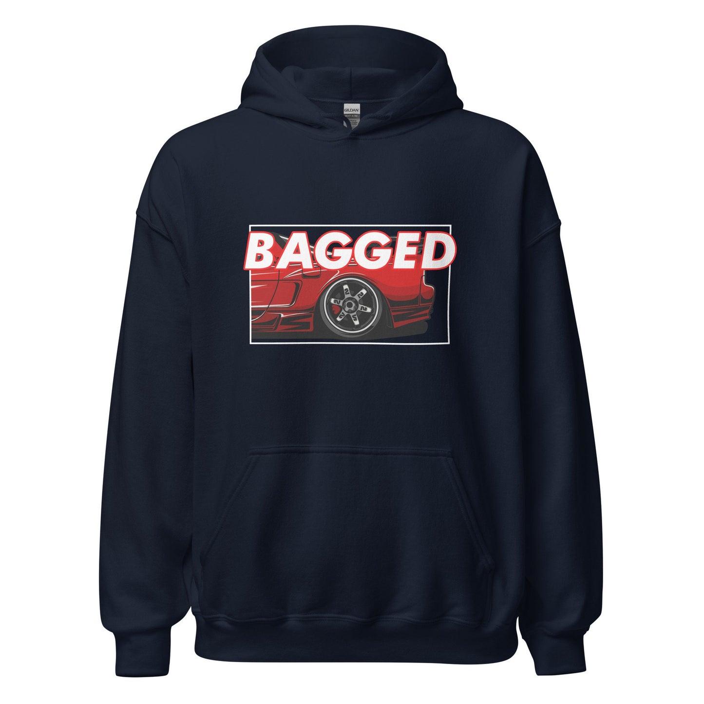 Bagged Wheel Stance Unisex Hoodie