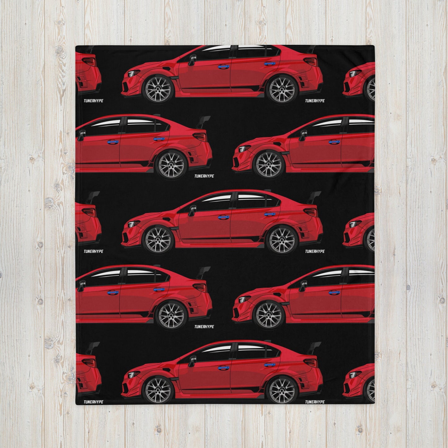 Subaru WRX STI Blanket - Pure Red