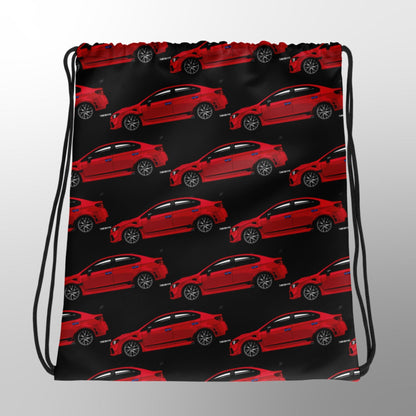 Subaru WRX STI Drawstring Bag - Pure Red