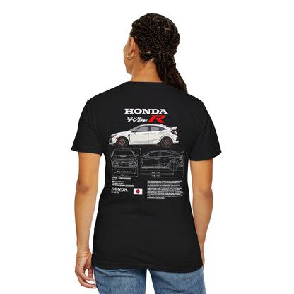 Honda Civic Type R Spec Tee - Boosted Gear Co, JDM Performance Shirt, Cool Unisex Tee, Casual Car Top, Unique Graphic Racer Apparel