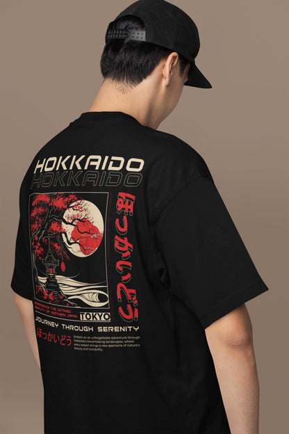 Hokkaido Journey Shirt - Japanese Art Tee, Scenic Travel Design, Cool Unisex Top, Casual Graphic Apparel