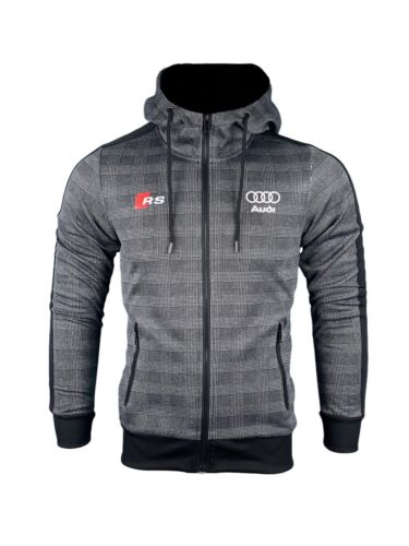 Audi RS TX261-2 Logo Tile Grey Overwear_Driver_clothing